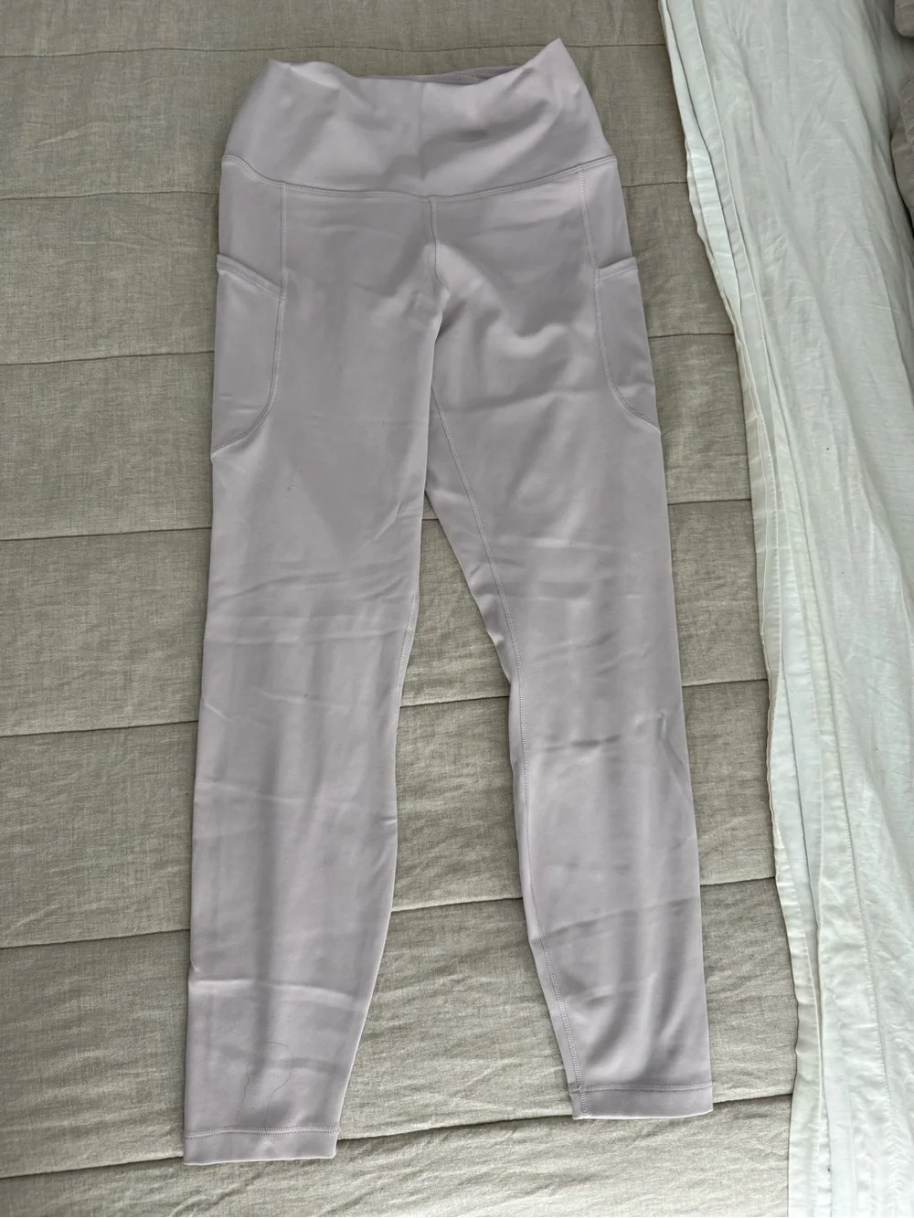 Nike Light Lavender Dri-FIT Athletic Legging